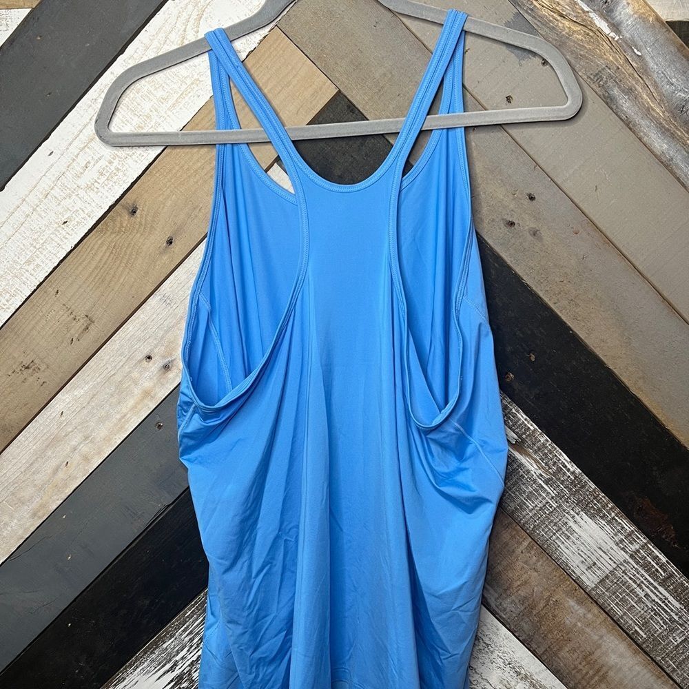 Nike Blue Racerback Dri Fit Tank - Picture 4 of 5